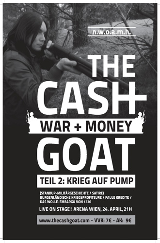 (C) The Cashgoat / The Cashgoat: War and Money Teil 2 Flyer