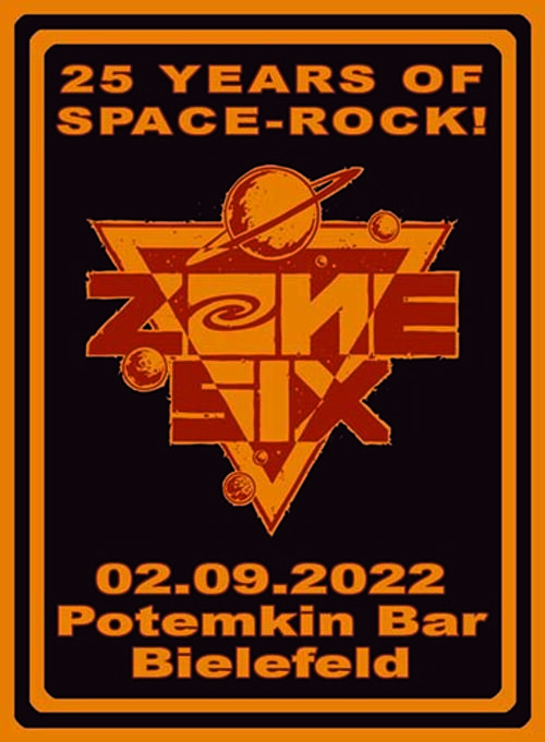 25 Years ZONE SIX Flyer