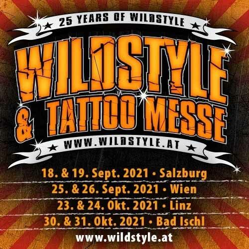 25 years Wildstyle Tattoo Messe Flyer