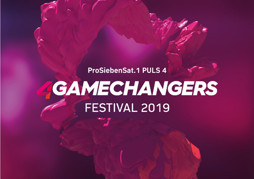 (C) 4Gamechangers Festival / 4Gamechangers Festival 2019 Logo / Zum Vergrößern auf das Bild klicken