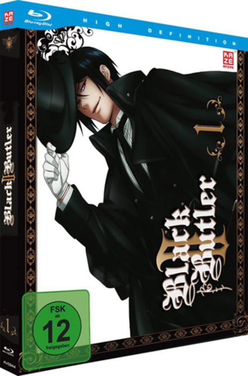 (C) KAZÉ Anime / Black Butler Season 2 Vol. 1 / Zum Vergrößern auf das Bild klicken