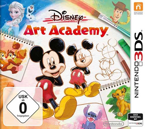 (C) Nintendo / Disney Art Academy / Zum Vergrößern auf das Bild klicken