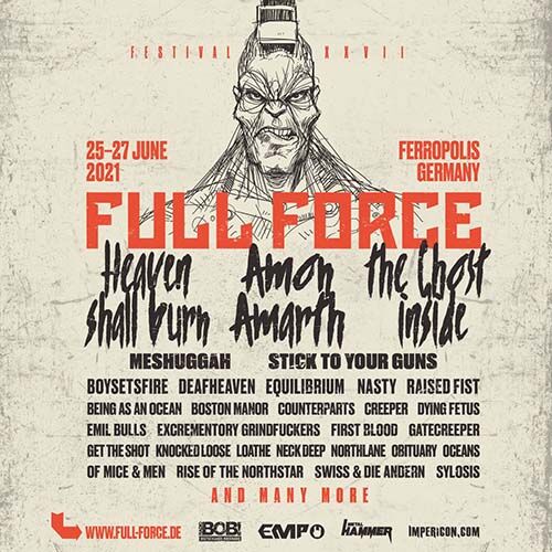 (C) Full Force / Full Force 2021 Flyer / Zum Vergrößern auf das Bild klicken