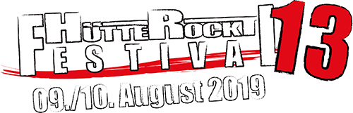 (C) Hütte Rockt Festival / Hütte Rockt Festival 2019 Logo / Zum Vergrößern auf das Bild klicken