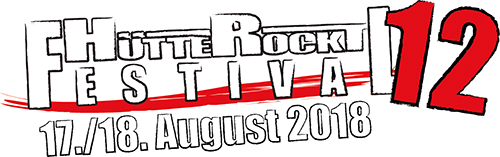 (C) Hütte Rockt Festival / Hütte Rockt Festival 2018 Logo / Zum Vergrößern auf das Bild klicken