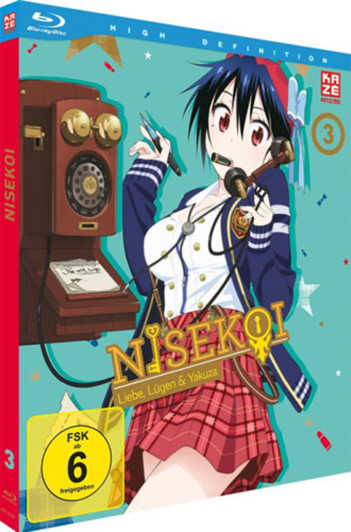 (C) KAZÃ‰ Anime / Nisekoi Vol. 3 / Zum Vergrößern auf das Bild klicken