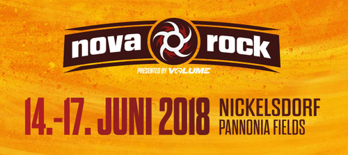 (C) Nova Music Entertainment / Nova Rock 2018 Logo / Zum Vergrößern auf das Bild klicken
