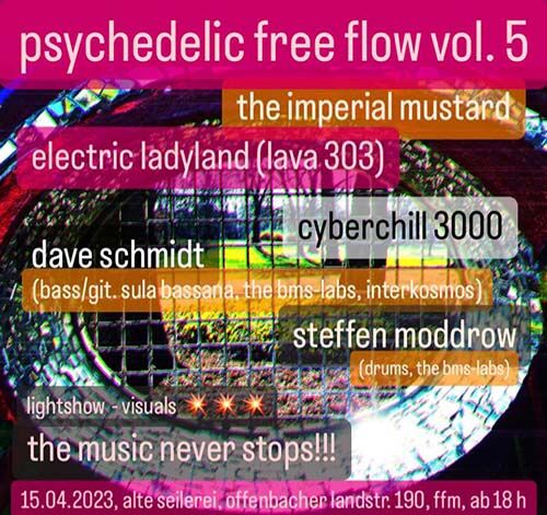 Psychedelic Free Flow Vol. 5 Flyer