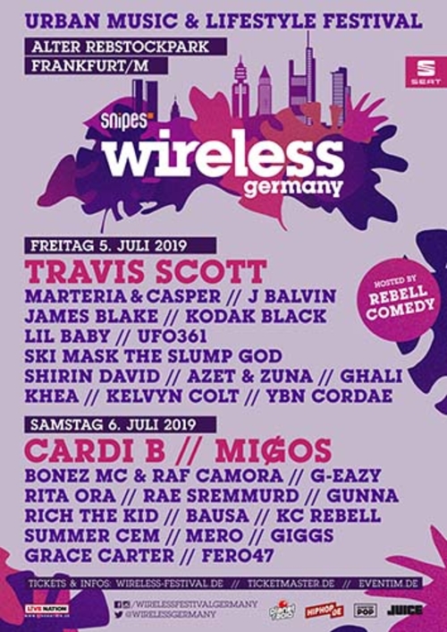 (C) Wireless Germany / Wireless Germany 2019 Poster / Zum Vergrößern auf das Bild klicken