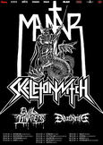 MANTAR SKELETONWITCH Tour 2018 Flyer