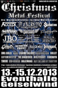 Christmas Metal Festival 2013 Flyer