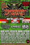 Extremefest 2012 Flyer