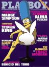 Marge Simpson am Cover des Playboy (c) Playboy November 2009
