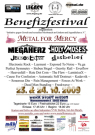 Festival-Flyer (c) Metal For Mercy 2009 / Zum Vergrößern auf das Bild klicken
